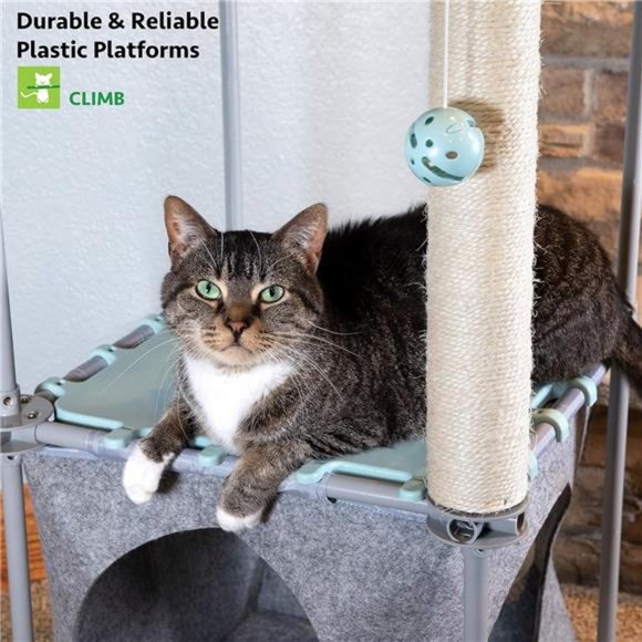 Kitty City Claw Mega Kit 2.0 Furniture, Cat Cushion, Cat Scratch - Picture 5 of 6